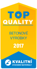 TOP QUALITY 2017 Betonové výrobky