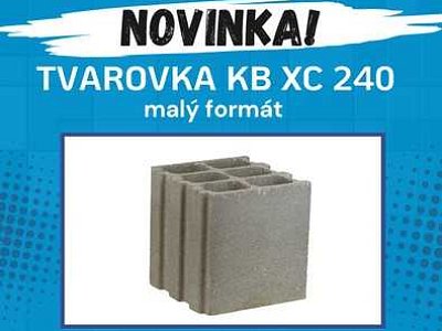 Novinka: Tvarovka KB XC 240 malý formát